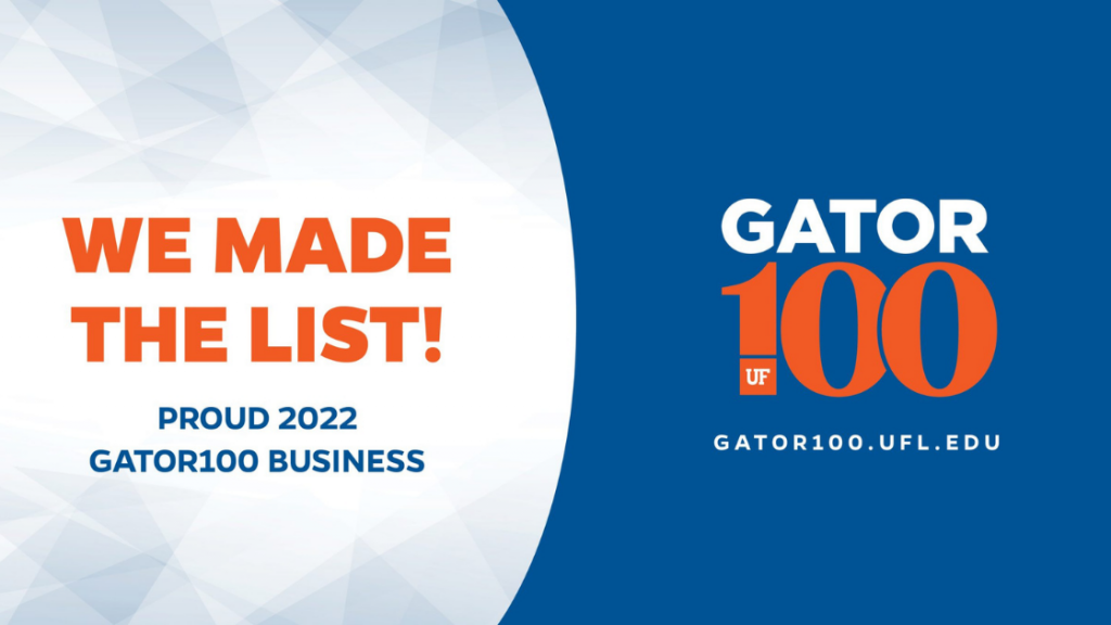 Founder of NeuPTtech Honored as a 2022 Gator100 Winner