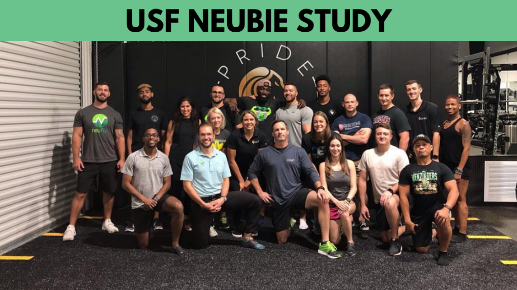 Peer Reviewed NEUBIE Study: NEUBIE Improves Muscle Training with Less Work